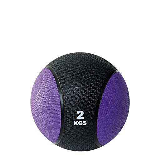 Core Power Medicine Ball 2kg | Balón ponderado Fitness, Entrenamiento de Todo el Cuerpo y rehabilitación