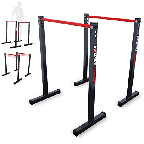 K-Sport: Dip Barren I Dip Sation I - Barras para soporte de barras, parallettes, barra dip hasta 170 kg