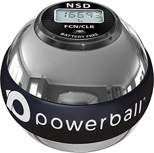 Powerball NSD Diablo EVO Metal Series Giroscopio - Fuerza de la Mano, Fortalecimiento de la Muñeca & Rehabilitación (EVO Pro)