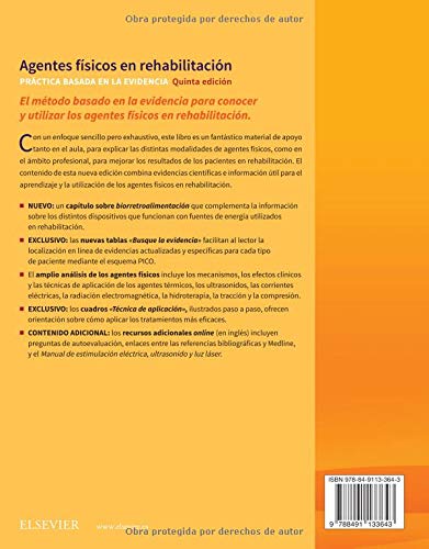 Agentes físicos en rehabilitación - 5ª edición: Práctica basada en la evidencia