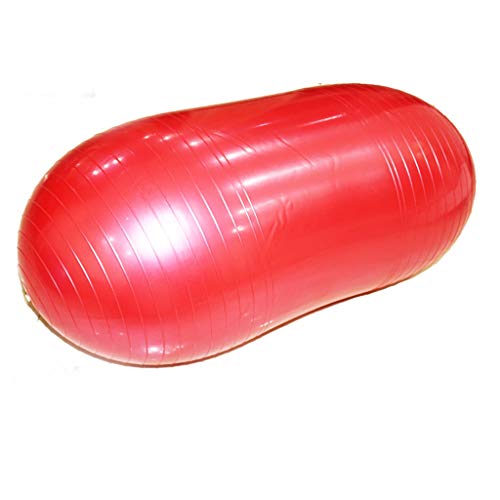 GSPYJQ Espesar a Prueba de explosión cápsula de Bola de Cacahuete Bola de la Aptitud Bola de Yoga los niños Bola de Entrenamiento de rehabilitación Bola de Entrenamiento Sentido (Color : Red)
